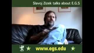 Slavoj Zizek About European Graduate School 2006 12 [upl. by Sinnod]