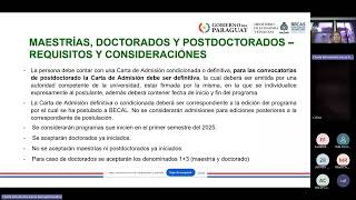 Charla Informativa sobre Becas Autogestionadas de BECAL 2do Semestre 2024 [upl. by Namyw]