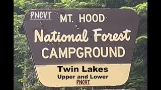 Video Tour of Twin Lakes Backpacking Campground  Mt Hood Oregon PNCVT [upl. by Takeshi]