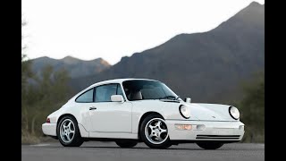 1991 Porsche Carrera 2 Coupe 5Speed  Cold Start amp Driving [upl. by Aerehs]