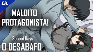 CUIDADO COM ESSE ANIME DOENTIO  O Desabafo  School Days [upl. by Aerdnwahs116]