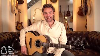 Ryan Nightingale Grand Soloist Acoustic Guitar Macassar Ebony amp Sitka Presented By Ben Montague [upl. by Airdnal13]