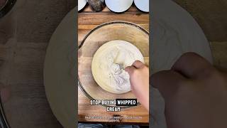 Try making your own whip cream its super easy [upl. by Gypsy]