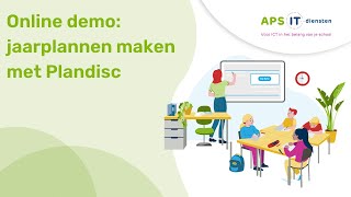 Online demo jaarplannen maken met Plandisc [upl. by Sivart]