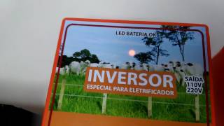 Inversor 12v para eletrificador de cerca rural [upl. by Haslam]