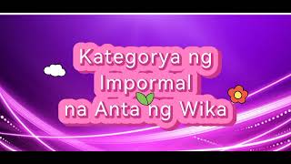 Performance Task in quotKomunikasyon sa quotPananaliksik Paksa Gamit ng Antas ng Wika [upl. by Nauqet]