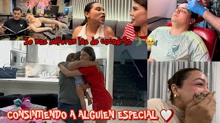 SORPRESA PARA LA NIÑERA DE TODAS LAS YIRLS y haciéndonos unas cositas Kevin y yo  VLOG conmovedor [upl. by Dymphia]