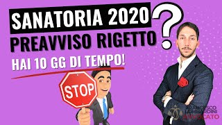 🔥SANATORIA 2020 PREAVVISO DI RIGETTO COME SALVARE LA DOMANDA DI EMERSIONE E RISPONDERE AL 10 BIS [upl. by Soutor]