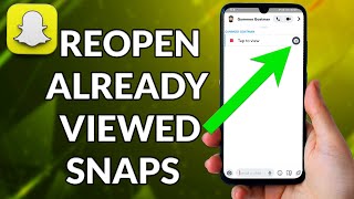 How To Reopen Snapchats Already Viewed [upl. by Lud860]