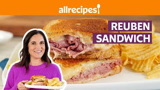 How to Make a Reuben Sandwich  Get Cookin’  Allrecipes [upl. by Lamb609]