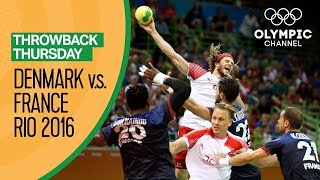 Denmark v France  Full Handball Final  Rio 2016  Throwback Thursday [upl. by Esac625]