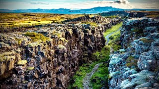 Walking Tour  Thingvellir National Park  Iceland [upl. by Halimaj498]