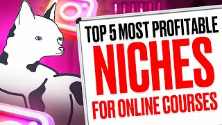 Top 5 Most Profitable Niches for Online Courses in 2025 by DOG [upl. by Ahsiemac]