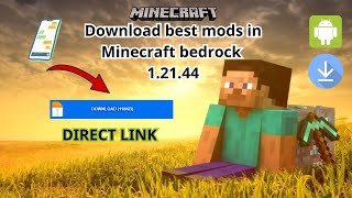 download best mods in minecraft bedrock 12144 [upl. by Kobi]