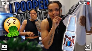 I POOPED MYSELF PRANK ON GIRLFRIEND HILARIOUS [upl. by Haliled987]