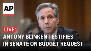 LIVE Blinken testifies before Senate subcommittee on State Departments budget request [upl. by Rhyner470]