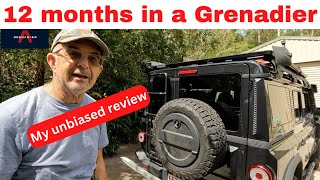 An owners no BS 12 month review of the Ineos Grenadier [upl. by Anaile]