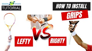 How To Regrip Lefty VS Righty Tutorial  Makes a BIG Grip Difference [upl. by Redneval635]