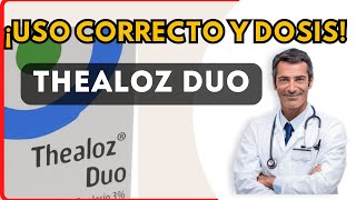 💊 THEALOZ DUO DOSIS 🤷‍♂️para que SIRVE y COMO tomar Efectos Secundarios [upl. by Galliett]