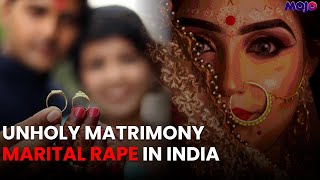 quotMy Husband Said He Would Continue To Rape Mequot  Marital Rape In India  Mojo Documentary [upl. by Ahsiak]