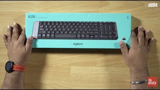 Logitech K230 Wireless Keyboard Unboxing [upl. by Ayatnahs802]