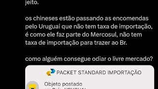 Importar coisas da china para o Uruguai e trazer para o Brasil com isenção total [upl. by Jodee]