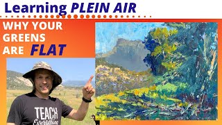 Before You Mix GREENS For Plein Air Landscapes  WATCH THIS [upl. by Fremont936]