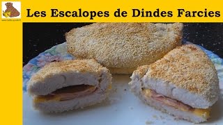 les escalopes de dindes farcies rapide et facile [upl. by Beckman449]