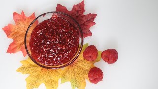 CONFETTURA DI LAMPONI 🍁RASPBERRY JAM [upl. by Ahseihs]