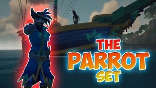 Cosmetic Showcase  THE PARROT SET  Anniversary Update  Sea of Thieves [upl. by Truscott]