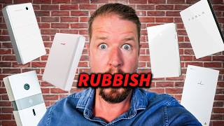 Best 5 Home Batteries Compared  BRUTAL OPINION 🫢 [upl. by Rik220]