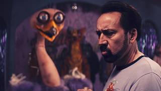 Nicolas Cage VS Ozzy Ostrich  Willys Wonderland 2021  Nicolas Cage  Movie Clip 4K [upl. by Chaudoin]