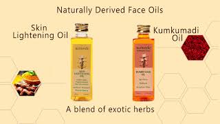 Kumkumadi Skin Lightening Oil  Lighten Dark Spots Skin Brightens  Auravediccom [upl. by Angela]