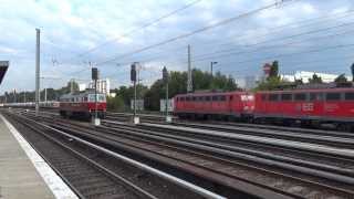 Berlin Vorbeifahrt Fahrwegmesszug  Baureihe 1205 amp Baureihe 232 in Greifswalder Straße 1080p50 [upl. by Nalym]