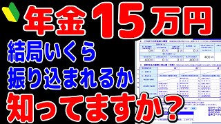 【2024年】年金月15万円でも税金でこんなに天引きされる驚きの手取り額とは結局いくら振り込まれるのか【元金融マンの投資初心者アニメ】 [upl. by Kiah]