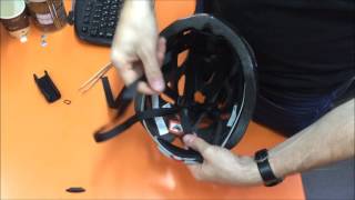 How to replace the helmet strap clip [upl. by Dylana627]