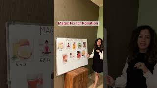 Magic Fix for Pollution ft Sonia Narang pollutionkasolution nutrition homeremedies health [upl. by Ixela]