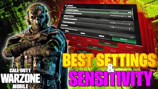 Warzone Mobile SETTINGS amp SENSITIVITY  Warzone Mobile TIPS amp TRICKS [upl. by Jacquetta163]