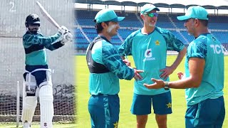 Day 2 in Multan  Pakistan Test Team Training Session  PAKvENG [upl. by Riamu367]