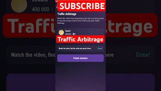 Traffic Arbitrage  TapSwap Code  Tapswap code today tapswap tapswapcode [upl. by Onofredo459]