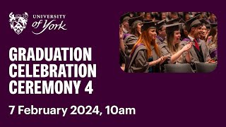 Ceremony 4 Graduation Livestream 7 February 2024 10am [upl. by Epifano]