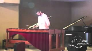 Uma Para Ela solo marimba by Matt Moore [upl. by Aztin]