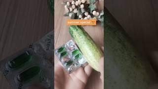 ✅ Summer Special Cucumber Toner  Fresh ampTan Free Skin  No pimples skincare viral ytshorts 🔥 [upl. by Cayla]