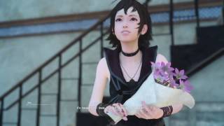 FINAL FANTASY XV  Noctis Gives Flowers To Iris l Secret Cutscene [upl. by Germana954]