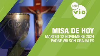 Misa de hoy ⛪ Martes 12 Noviembre de 2024 Padre Wilson Grajales TeleVID MisaDeHoy Misa [upl. by Sinnaoi61]