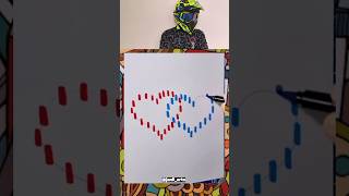 Drawing Hearts ❤️🤩 shortsfeed shorts drawing trendingshorts [upl. by Olrac]