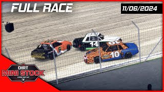 Dirt Mini Stock Rookie Series at Limaland Motorsports Park in iRacing [upl. by Marden]