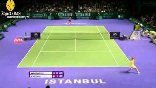 WTA Championships Istanbul 2011 Highlights Kvitova vs Wozniacki [upl. by Sulecram]