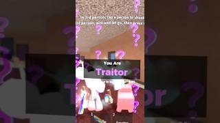 Traitor roblox robloxshorts robloxedit goviral [upl. by Aigroeg841]