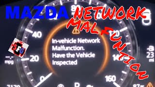 2021 Mazda CX30 In Vehicle Network Malfunction FIXED [upl. by Anirbys]